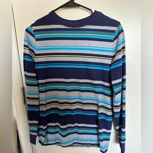 Boy’s long sleeved striped shirt